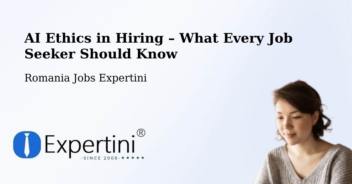 AI Ethics in Recruitment & Hiring – Comanda - Comanda, Romania Jobs Expertini