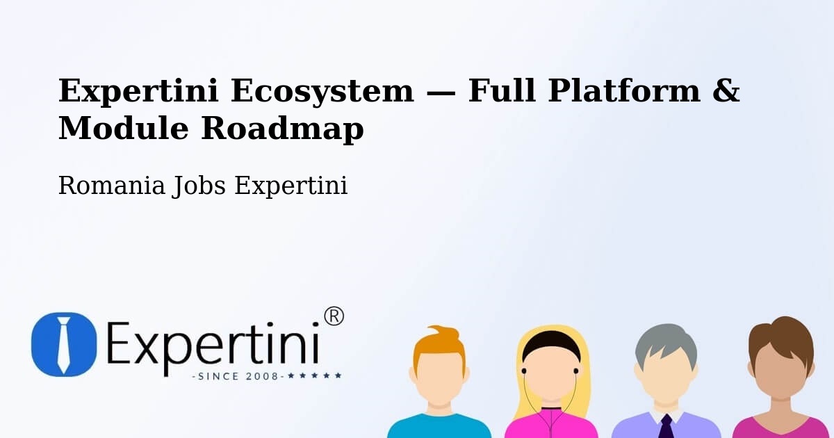 Expertini Ecosystem — Full Platform & Module Roadmap – Comanda